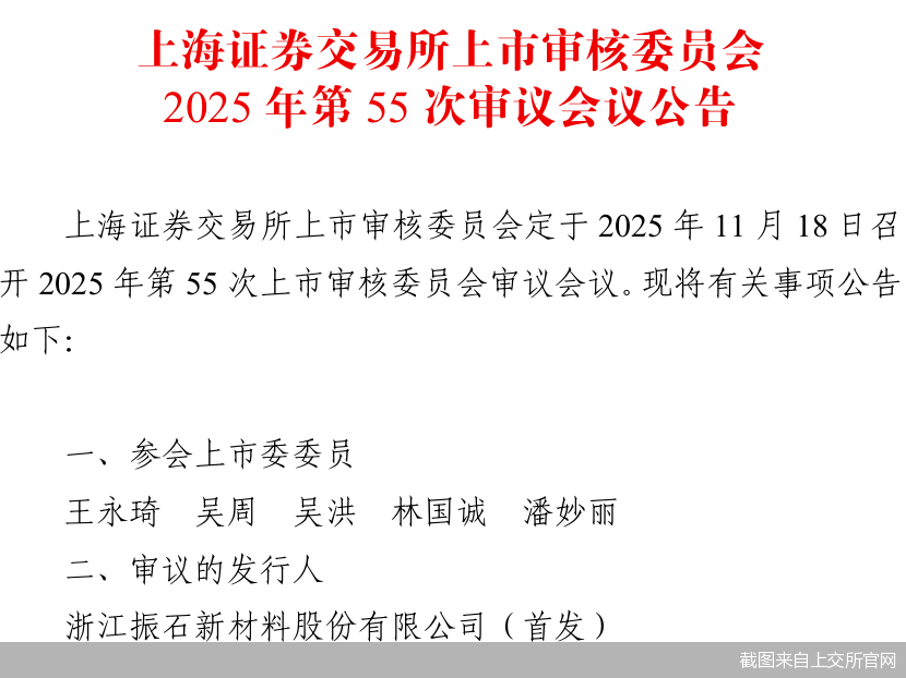 截图来自上交所官网